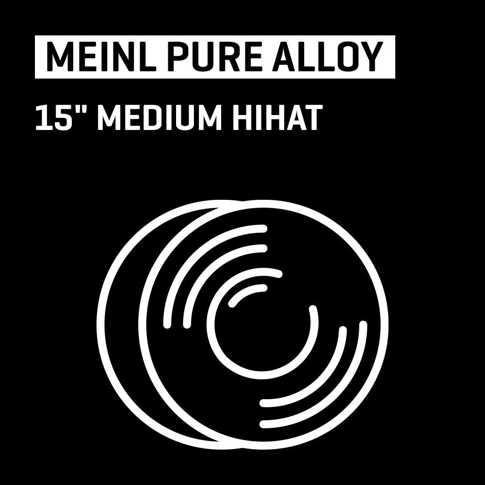 Meinl Pure Alloy - 15" Medium HiHat