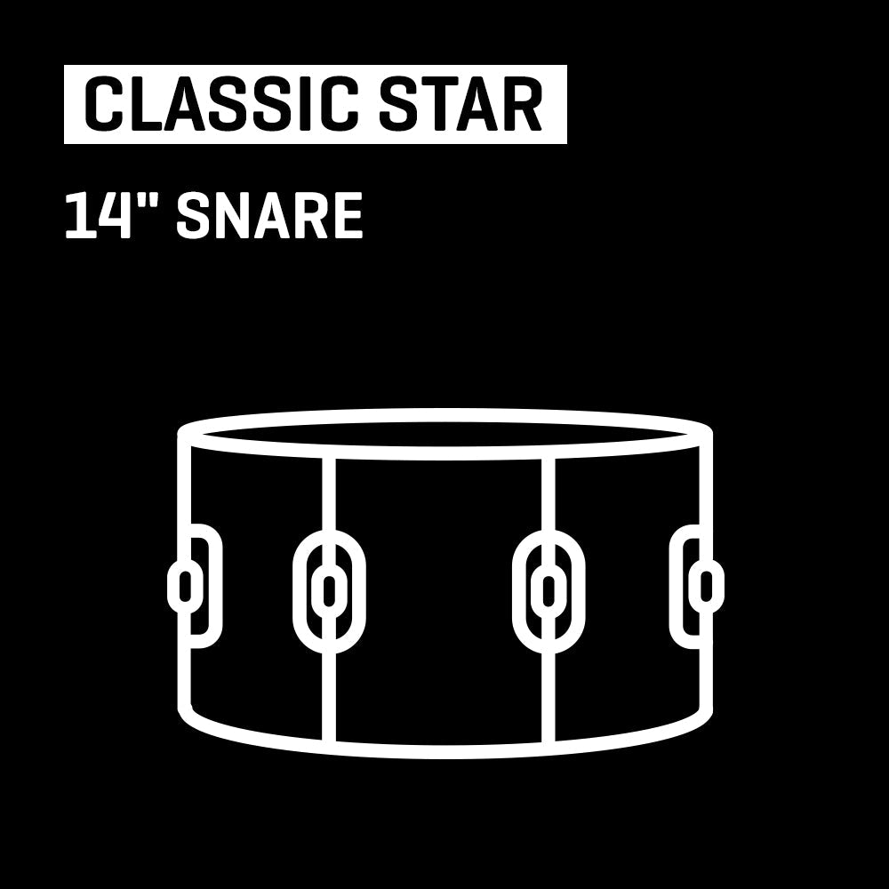 Classic Star - 14" Snare